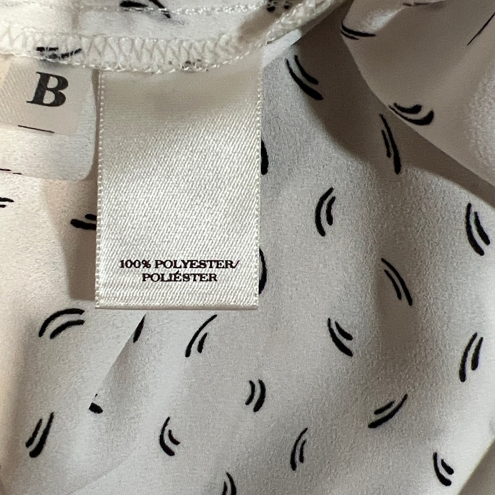 Ann Taylor Monogram Button Down Blouse - image 7